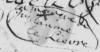 Signature-marque LELIEVRE GUILLAUME 1737 né en 1711